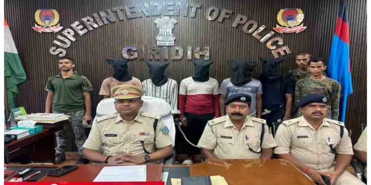 Giridih Kidnapping Case: Police Rescue Abducted Youth, 5 Accused Arrested in Jharkhand. Jharkhand News: Giridih kidnapping case: Youth recovered safely, 5 accused demanding ransom arrested. News Track in Hindi
