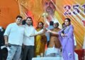 Governor Haribhau Bagde participated in 251 Kundiya Rudra Mahayagya in Gudha Ashikapura.