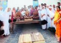 Grand auspicious entry of Balacharya Nipurna Nandi Maharaj in Shantinath Atishay Kshetra Sakhna