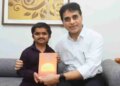 Gujarat Health Minister honored Dr. Ganesh Baraiya, called him an inspiration for the youth.