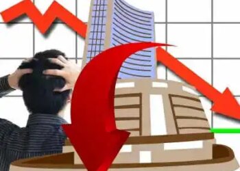Heavy fall in stock market due to negative global signals, Sensex and Nifty slipped 1.5 percent