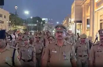 High alert regarding Eid-ul-Azha, police flag march in Delhi-UP and Maharashtra