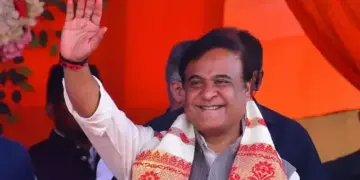 Himanta Biswa Sarma took charge of Assam for the second time, 4 ministers of BJP and allies took oath.