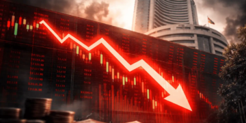 Huge fall in Sensex created panic, investors lost ₹3 lakh crore in a few seconds