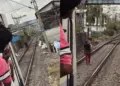 'If I had been there, I would have got down and killed...' What happened in the local train that people got angry, watch the entire incident in the video.