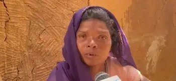 In Chhattisgarh, a woman carried her mother-in-law on her back for several miles and reached the bank to get pension.
