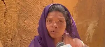 In Chhattisgarh, a woman carried her mother-in-law on her back for several miles and reached the bank to get pension.