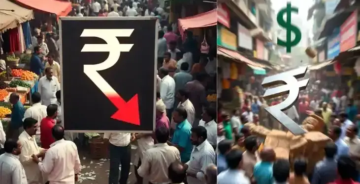 Indian Rupee Crash: Rupee at historic low of 95.63, fear of record breaking inflation increase