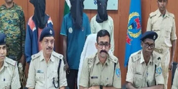 Jharkhand: Three hardcore PLFI militants arrested in Khunti, involved in firing and arson at railway site.