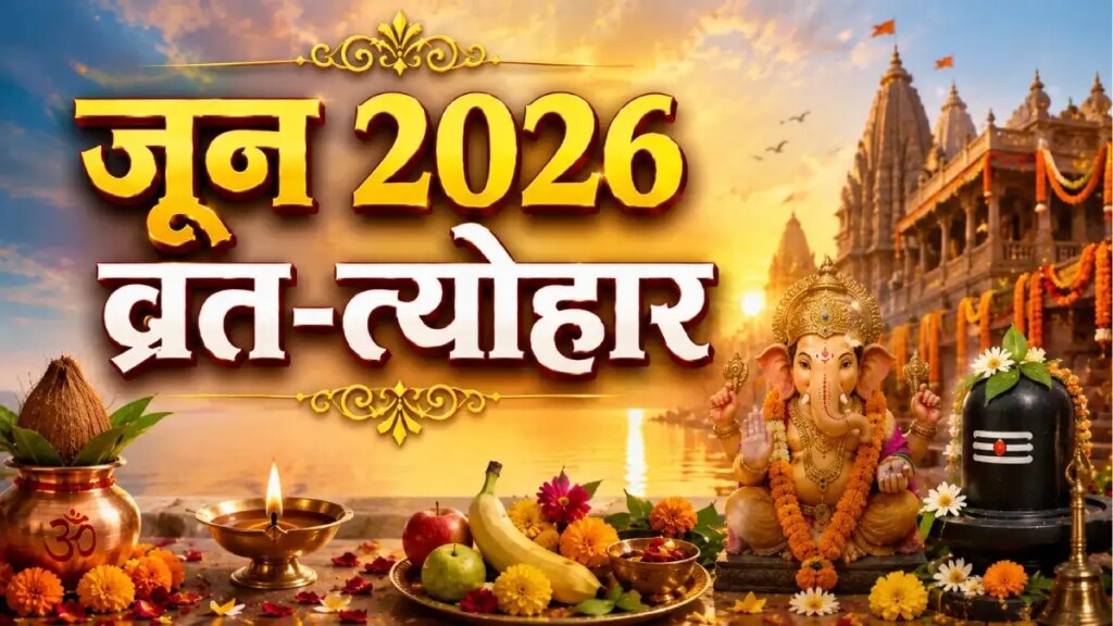 June 2026 fast-festival calendar: From Nirjala Ekadashi to Vat Purnima, know the major festivals of the entire month.
