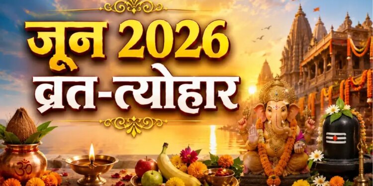 June 2026 fast-festival calendar: From Nirjala Ekadashi to Vat Purnima, know the major festivals of the entire month.
