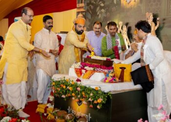 Kota is fragrant with the tradition of Mewar: Dr. Lakshyaraj Singh Mewar established Narmadeshwar Mahadev Shivling.