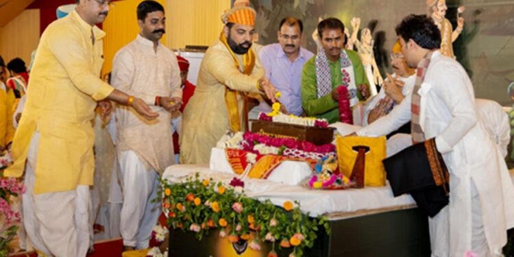 Kota is fragrant with the tradition of Mewar: Dr. Lakshyaraj Singh Mewar established Narmadeshwar Mahadev Shivling.