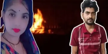 Lover arrested near the funeral pyre in Gwalior: He had taken the body of his live-in partner to perform the last rites, fear of murder
