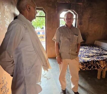 MLA Dr. Garg inspected development works, gave instructions for road construction