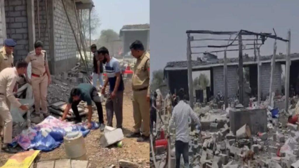 Madhyapradesh News| Latest Hindi News | UP Breaking News in Hindi Newstrack | Firecracker Factory Explosion: Dewas firecracker factory explosion: NSA on owner, judicial inquiry ordered. News Track in Hindi