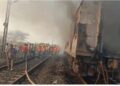 Major accident averted in Kota Railway Division: Fire broke out in the bogie of Trivandrum-Nizamuddin Rajdhani Express, passengers narrowly escaped.