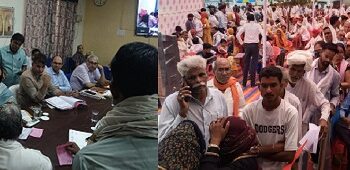 Mega public hearing of Collector Tina Dabi in Tonk: Crowd of complainants gathered, Devli-Uniara MLA Rajendra Gurjar was also present, drinking water system was reviewed.