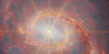 NASA shows three amazing pictures of Galaxy M-77, glimpse of 'diffraction spikes' seen