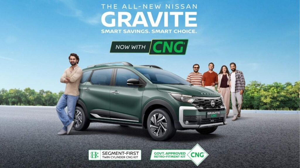 Nissan gravite CNG