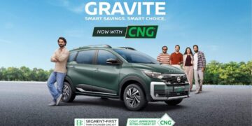 Nissan gravite CNG
