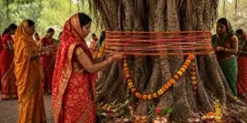 On which day is Vat Savitri Vrat 16th or 17th May? Why is this festival celebrated twice in the month of Jyeshtha?
