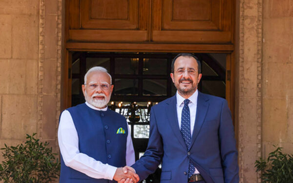 PM Modi will hold bilateral talks with the President of Cyprus today