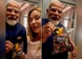 Parle's name shines due to the viral video of Modi-Meloni's toffee, shares run at the speed of rocket