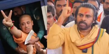 Pawan Kalyan raised his voice demanding the release of Hindu saint Chinmoy Krishna Das imprisoned in Bangladesh.