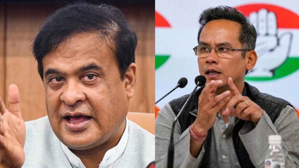 Political temperature rises in Assam, Gaurav Gogoi accuses CM Himanta of hiding foreign assets