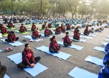 Prataprao Jadhav announced, 25 days countdown will start for Yoga Mahotsav in Khajuraho.