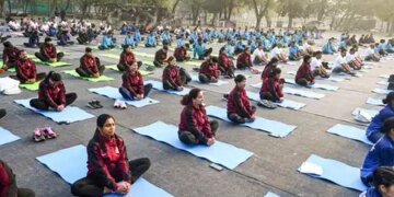 Prataprao Jadhav announced, 25 days countdown will start for Yoga Mahotsav in Khajuraho.