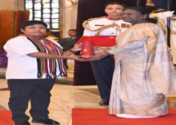 President Murmu honored nursing personnel with National Florence Nightingale Award