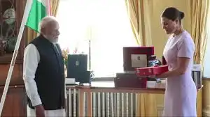 Prime Minister Modi received Sweden's highest civilian honor, India's pride increased on the international stage