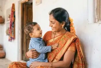 Proper development of a child is achieved through love and play, not expensive toys.