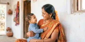 Proper development of a child is achieved through love and play, not expensive toys.