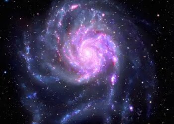 Purple beauty in space, NASA shows glimpse of 'Pinwheel Galaxy' full of stars