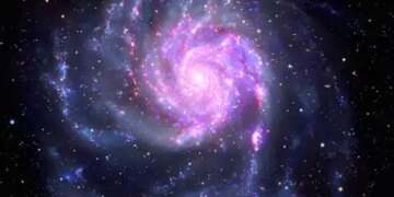 Purple beauty in space, NASA shows glimpse of 'Pinwheel Galaxy' full of stars