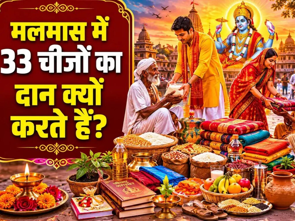 Purushottam Maas 2026: Why are 33 things donated in Malmaas? Know religious beliefs and importance