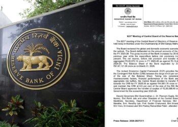 RBI gives big relief to Central Government, approves dividend of Rs 2.87 lakh crore amid oil price pressure