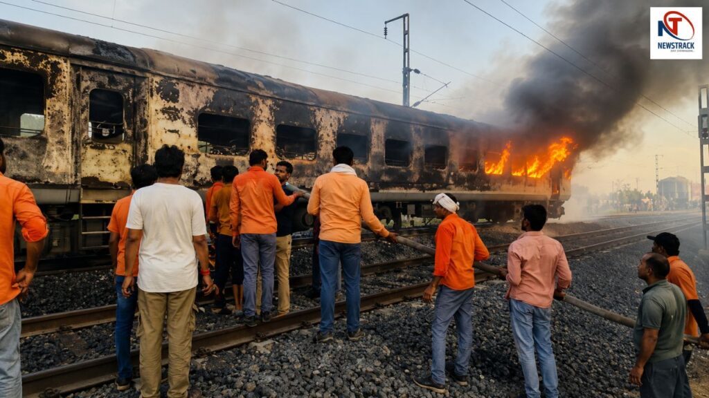 Ratlam Train Fire Case: Rajdhani Express coach caught fire in Madhya Pradesh, 68 passengers were on board