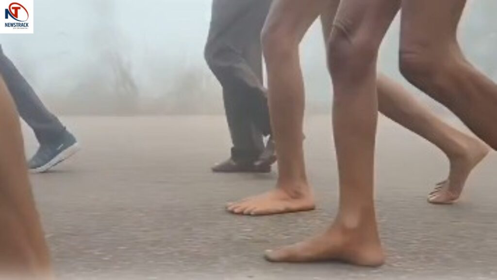 Rewa hit and run. Jain community protest. Madhya Pradesh news| Jain sadhvi accident mp news | Rewa Hit And Run: Strong protest by Jain community against Rewa accident, demand for SIT investigation intensified. News Track in Hindi