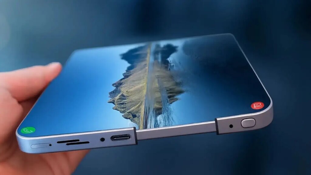 Samsung is bringing future phones, the patent of two devices that slide and roll created a stir in the tech world.