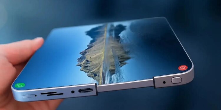 Samsung is bringing future phones, the patent of two devices that slide and roll created a stir in the tech world.