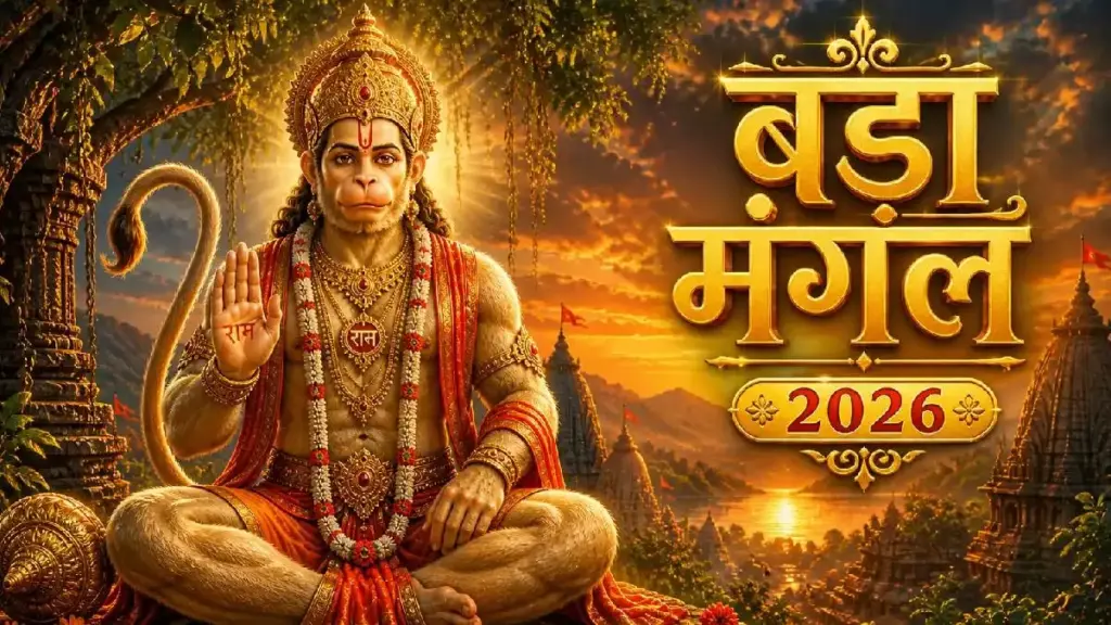Second Bada Mangal Today 2026: Second Bada Mangal of Jyeshtha month, know the auspicious time and method of worship to get the blessings of Bajrangbali.