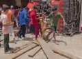 Shameful scene after road accident, crowd kept looting dead goats from overturned truck; Users got angry after watching viral video