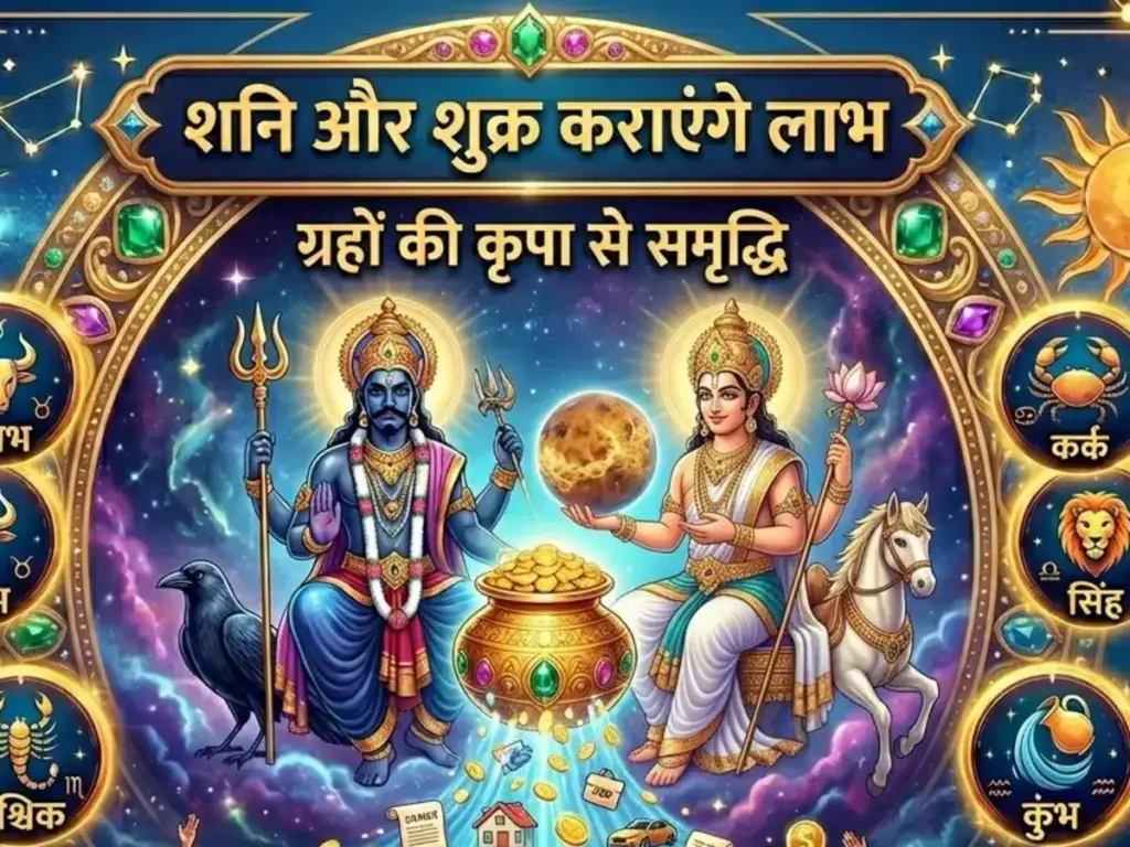Shukra–Shani Navpancham Yog 2026: Rare Navpancham Yog will be formed in June, it will have auspicious effect on these zodiac signs.