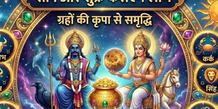 Shukra–Shani Navpancham Yog 2026: Rare Navpancham Yog will be formed in June, it will have auspicious effect on these zodiac signs.