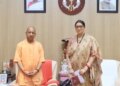 Smriti Irani discussed women empowerment and Amethi projects with CM Yogi