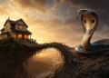 Snake Painting Vastu: For progress in job and business and financial prosperity, put a picture of a snake here in the house.